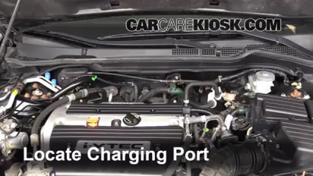 2006 Honda Accord EX 2.4L 4 Cyl. Coupe (2 Door) Air Conditioner Recharge Freon